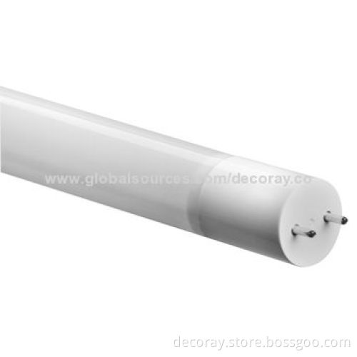 Eco-plastic 2 18W 1.2/0.6m 2835 SMD LED T8 Tube, 100-240V, 18/9W, Unique Design/Full PC Body/100lm/W
